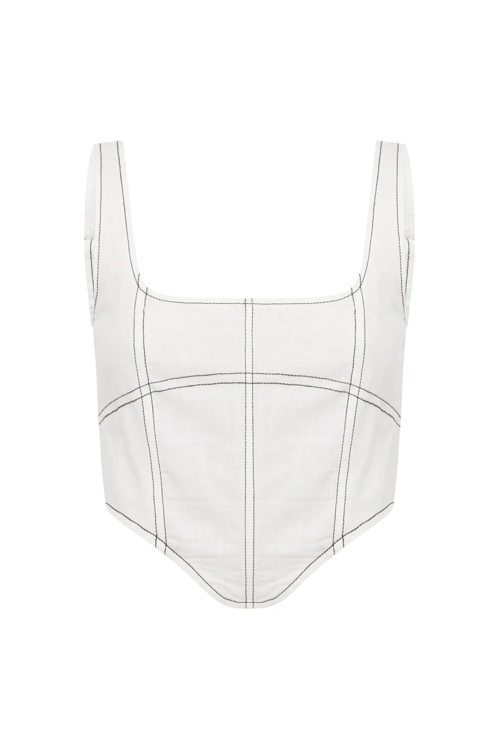 SAMPLE-Koralie Top - White - Image 6