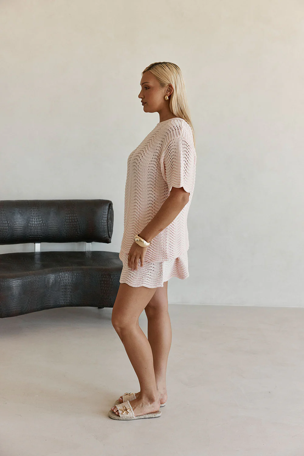 SAMPLE-Leah Top - Blush - Image 4