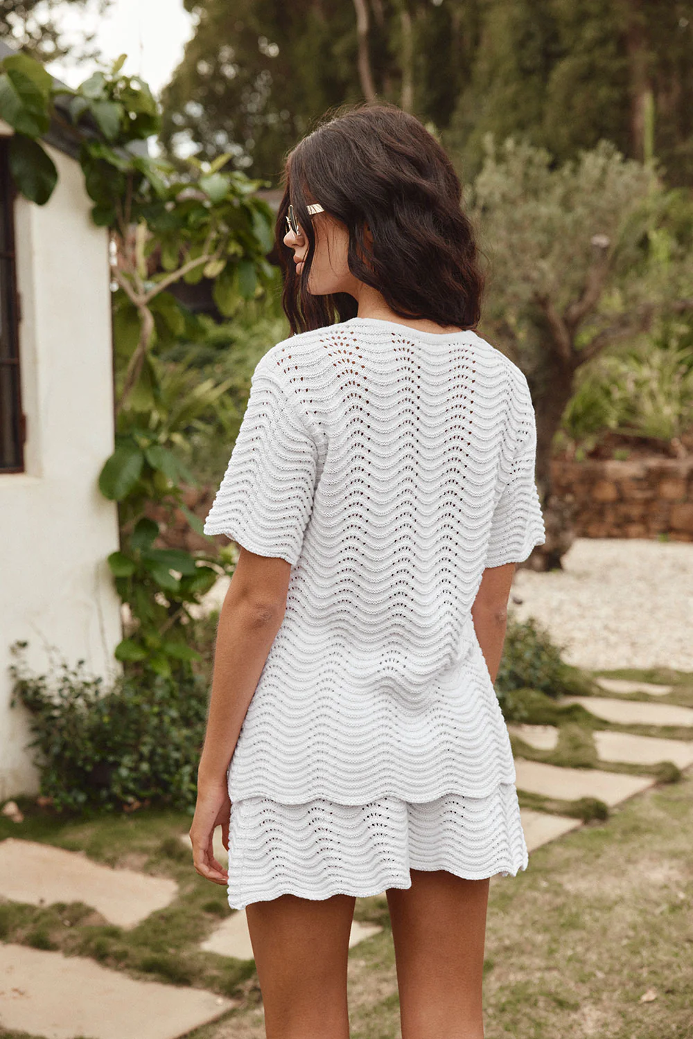SAMPLE-Leah Top - White - Image 5