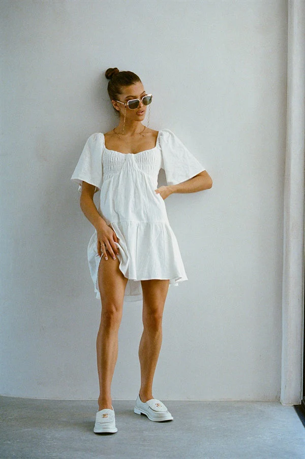 SAMPLE-Leia Babydoll Dress - Image 4