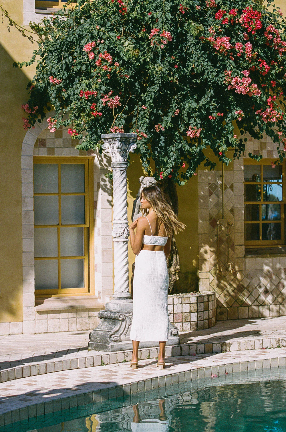 SAMPLE-Leisha Midi Skirt - Image 3
