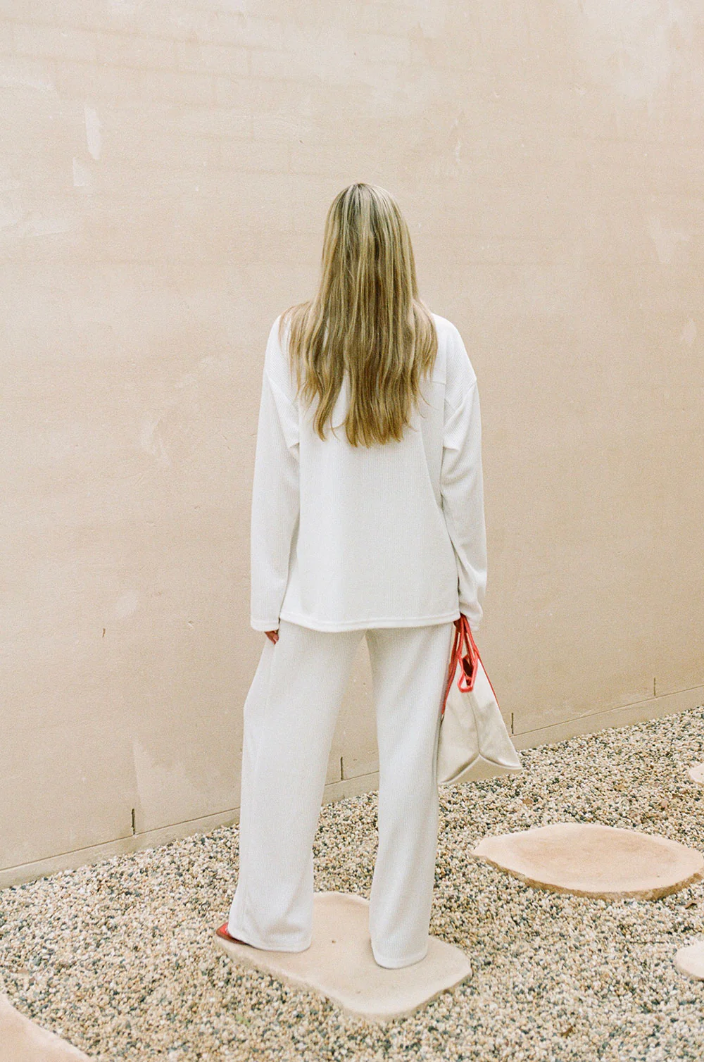 SAMPLE-Lenni Pants - White - Image 3