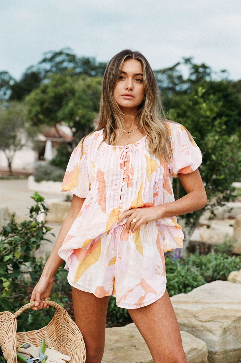SAMPLE-Leta Top - Sunset - Image 4