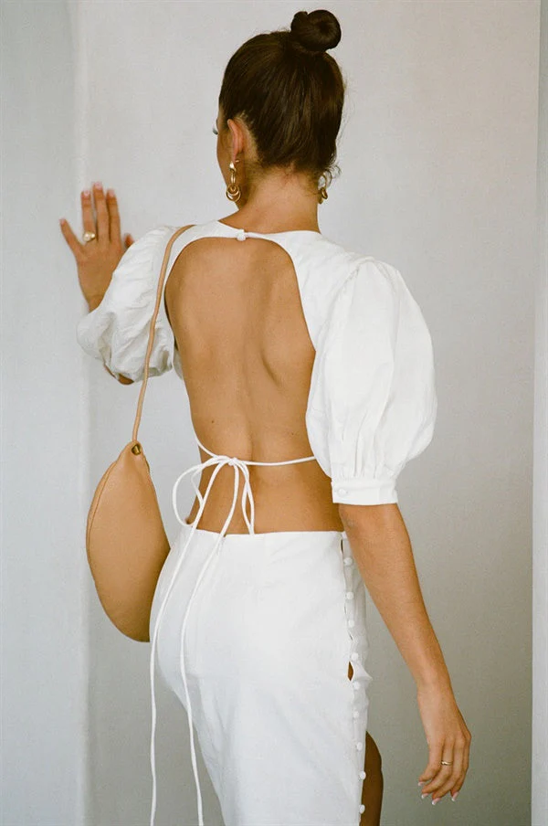 SAMPLE-Louel Button Dress - Image 7