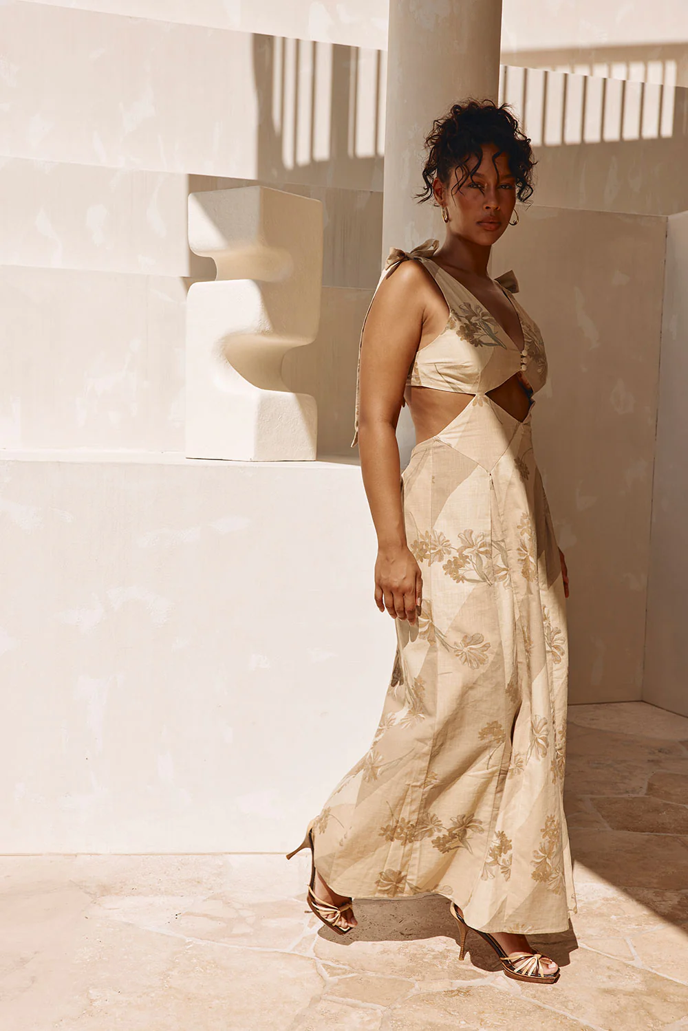 SAMPLE-Maivie Dress - Tawny Bloom - Image 5