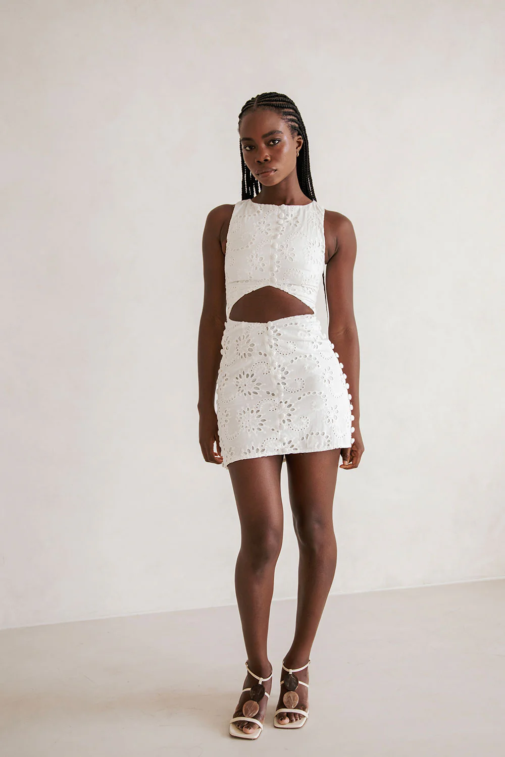 SAMPLE-Marsielle Cutout Dress - Image 4