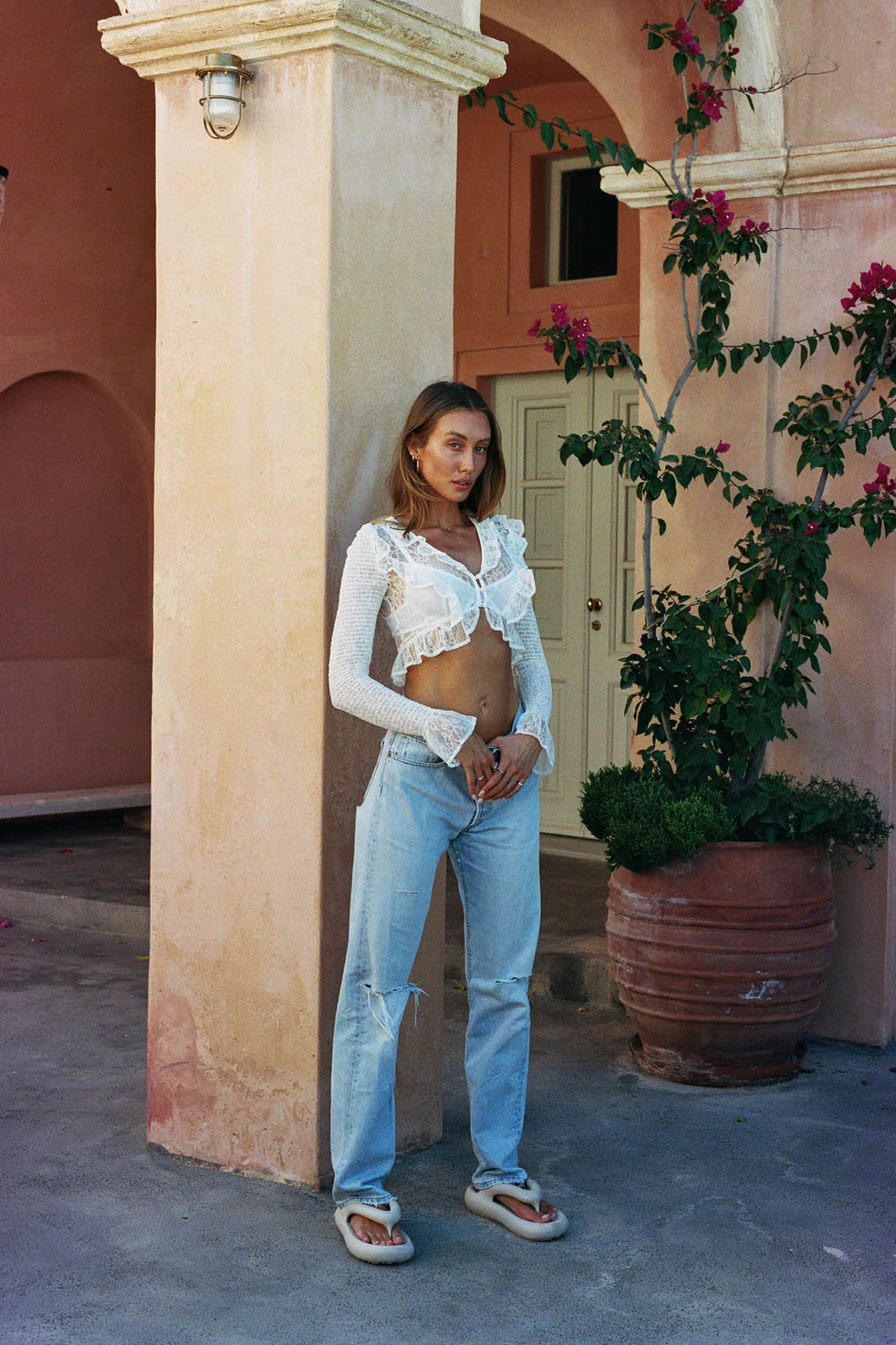 SAMPLE-Milani Mesh Top - Image 3