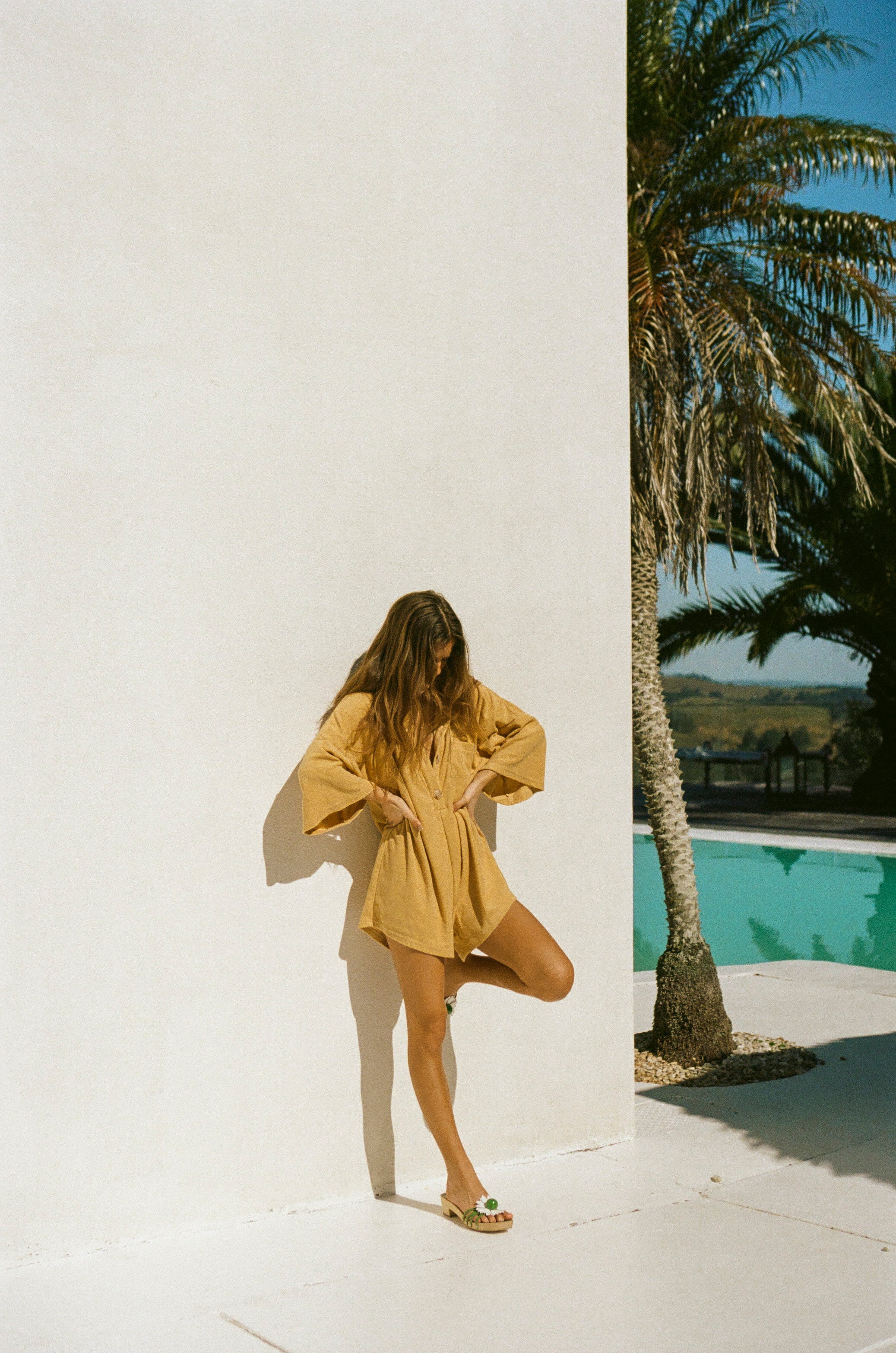 SAMPLE-Milena Playsuit - Toffee - Image 2