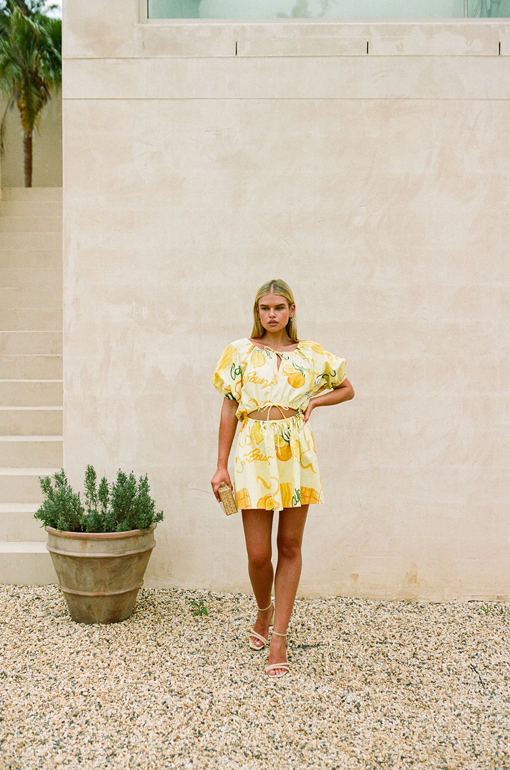 SAMPLE-Milo Dress - Amalfi Citrus - Image 2