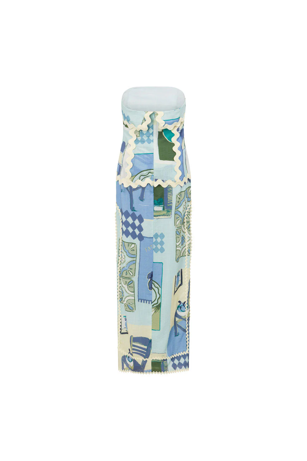 SAMPLE-Miriana Dress - Villagio Blue - Image 9