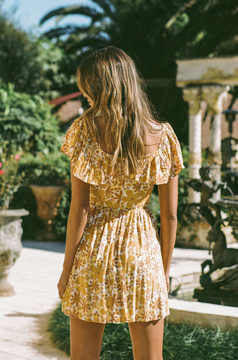 SAMPLE-Myka Off Shoulder Dress - Image 2