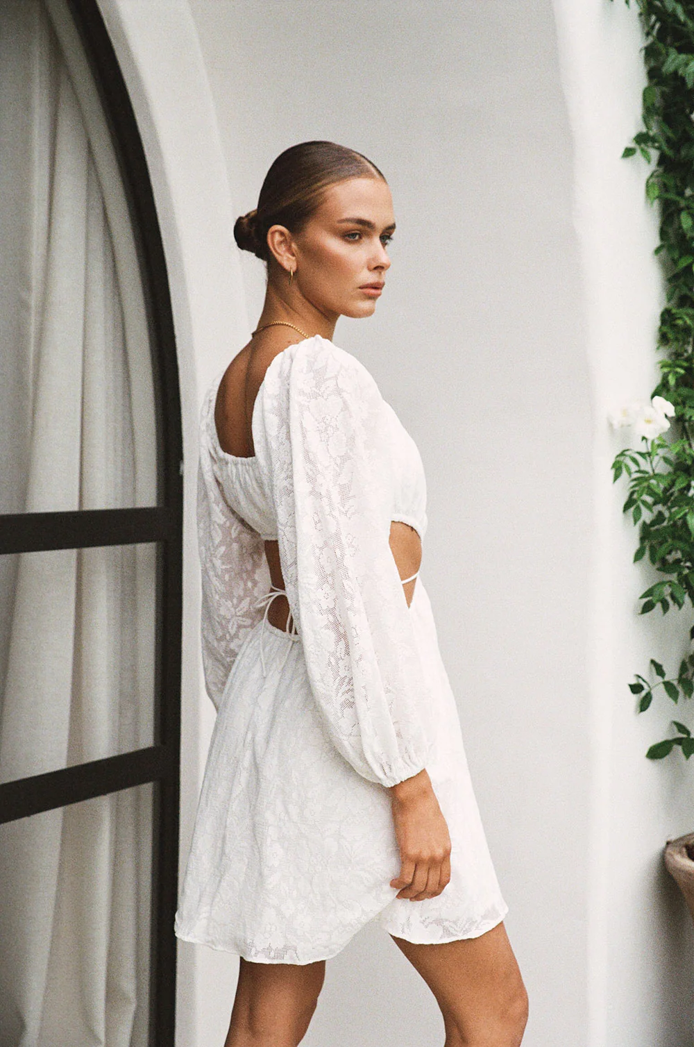 SAMPLE-Naiya Off Shoulder Dress - Image 5