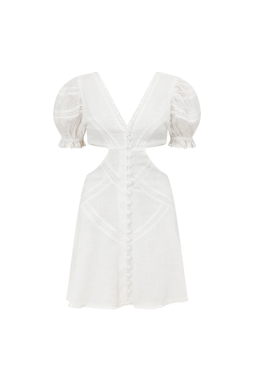 SAMPLE-Paisley Cutout Dress - Image 9