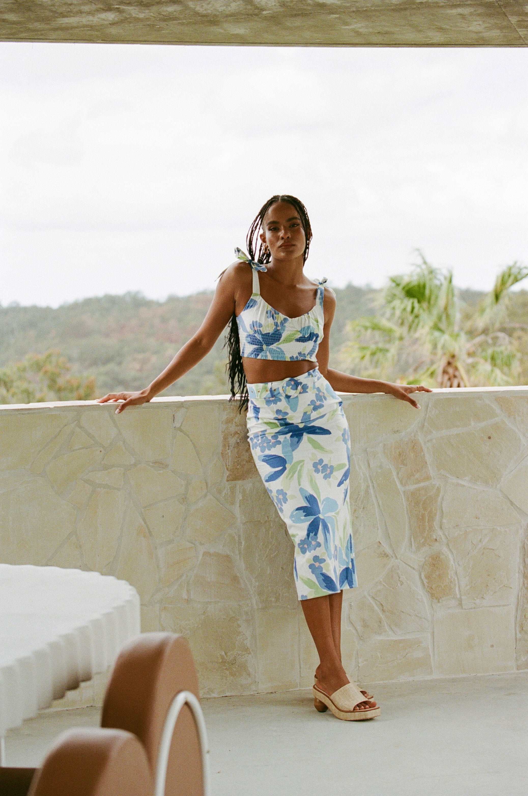 SAMPLE-Paradiso Midi Skirt - Image 3