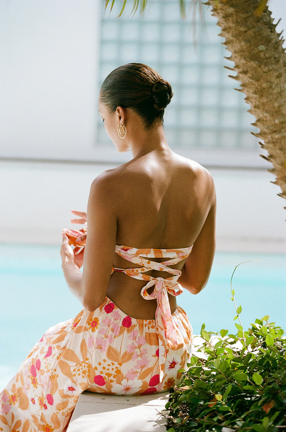 SAMPLE-Paris Midi Dress - Image 4