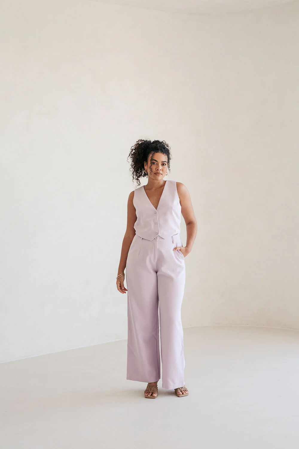 SAMPLE-Peri Pants - Lavender - Image 5