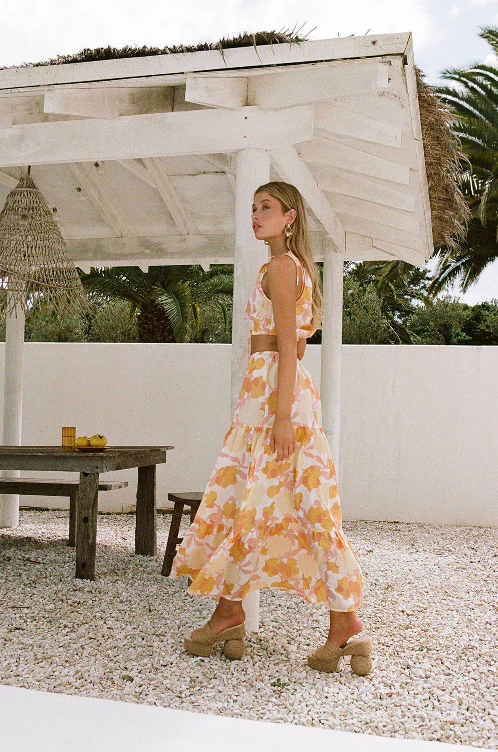 SAMPLE-Rachel Maxi Skirt - Image 2