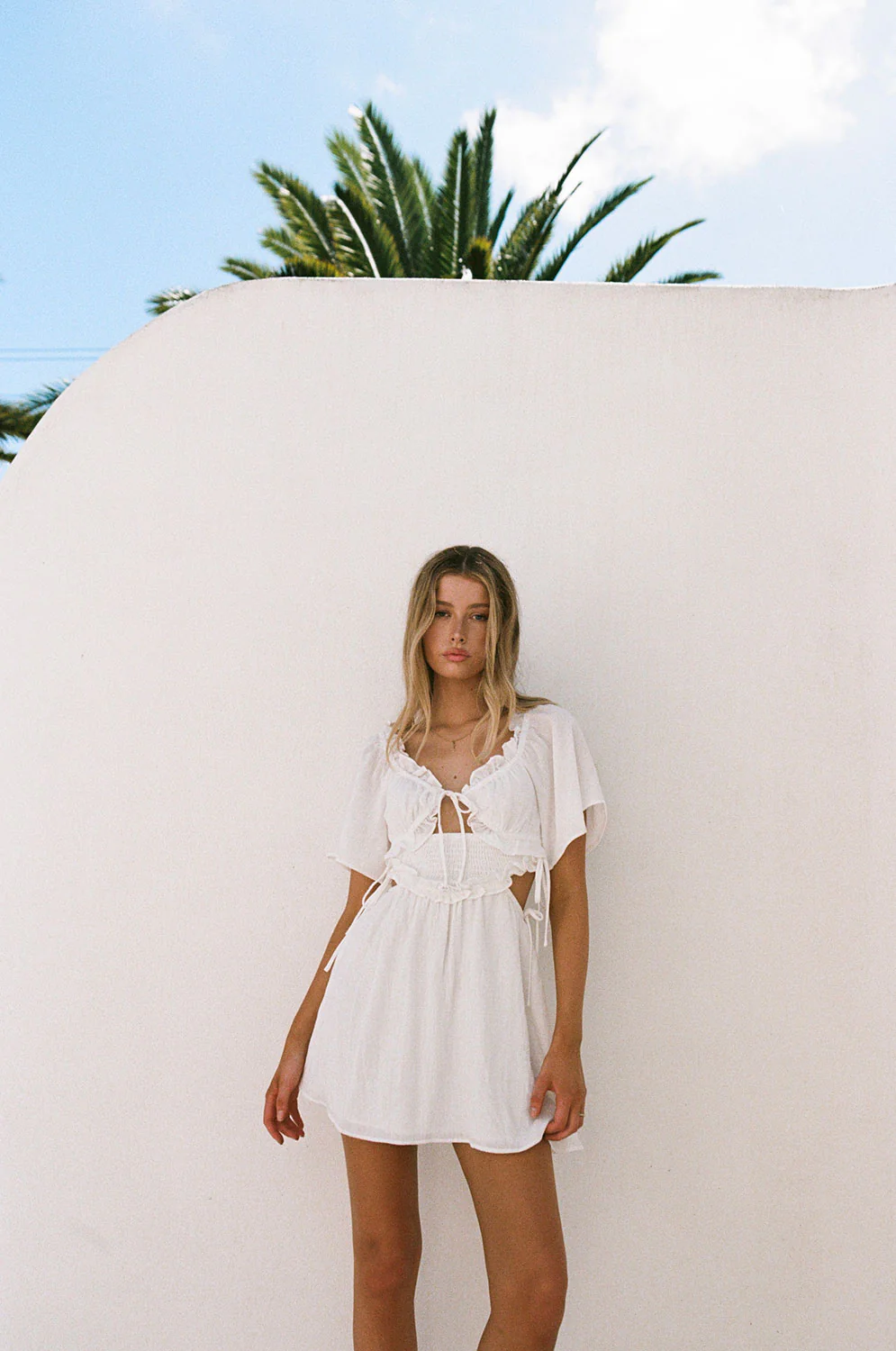 SAMPLE-Rica Frill Dress - Image 6