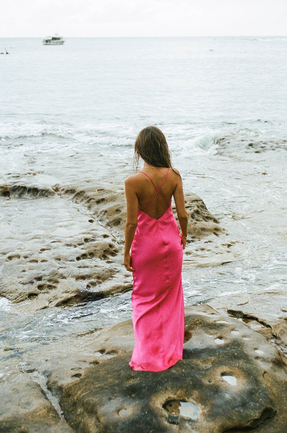 SAMPLE-Rouge Slip Maxi - Image 2