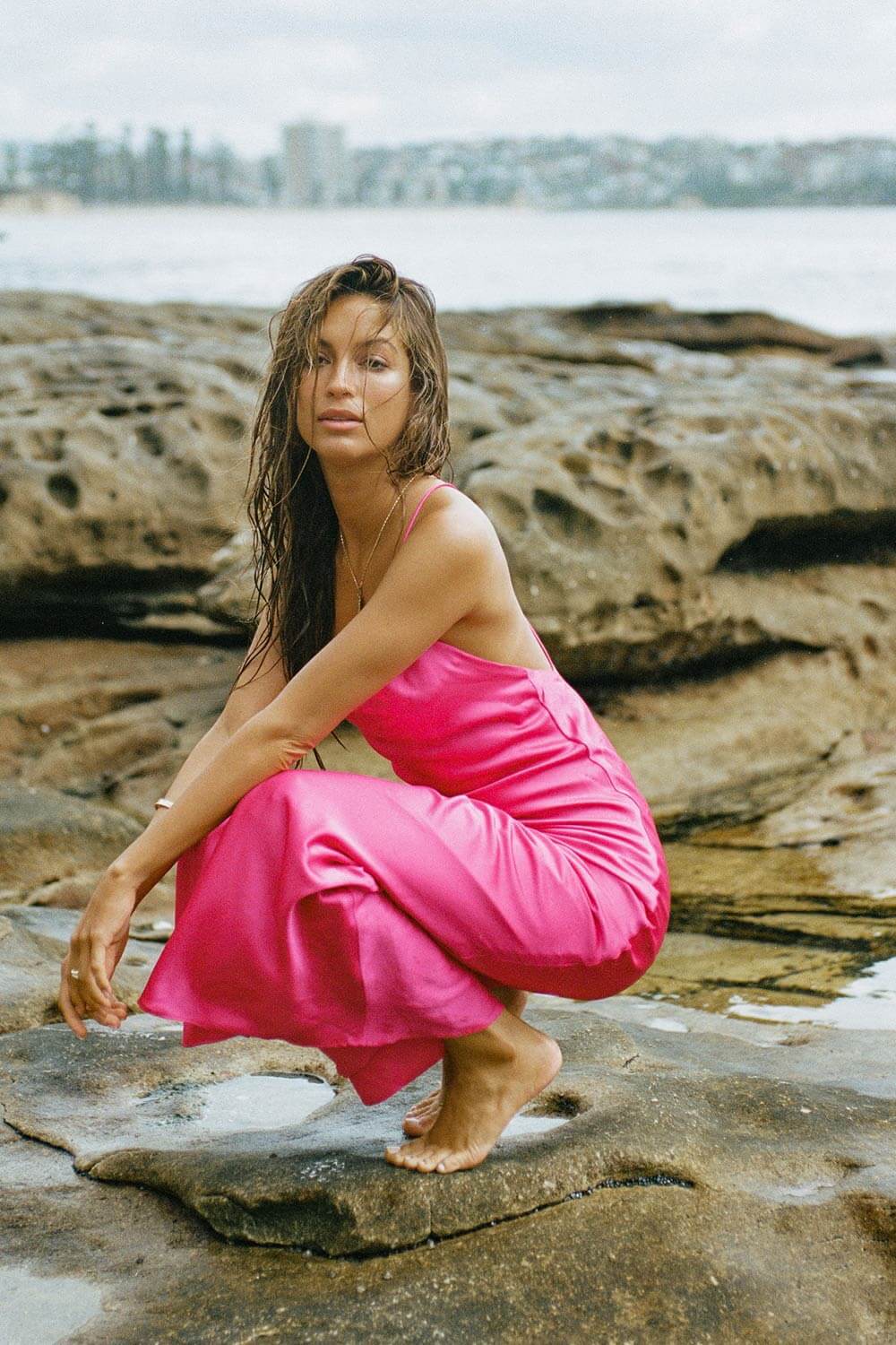 SAMPLE-Rouge Slip Maxi - Image 8