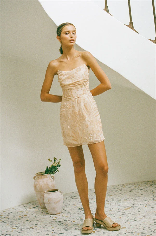 SAMPLE-Sahana Drape Dress - Image 3