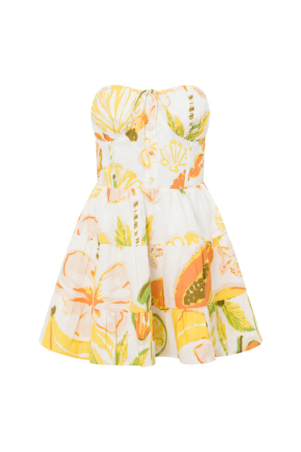 SAMPLE-Sahara Dress - Seaview Peachy - Image 5