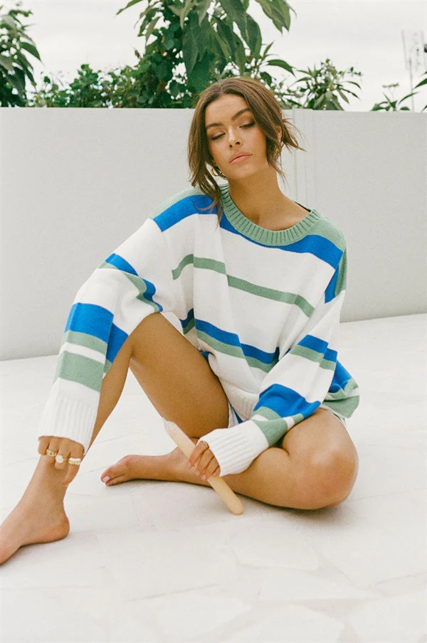 SAMPLE-Zaia Knit Top - Image 3