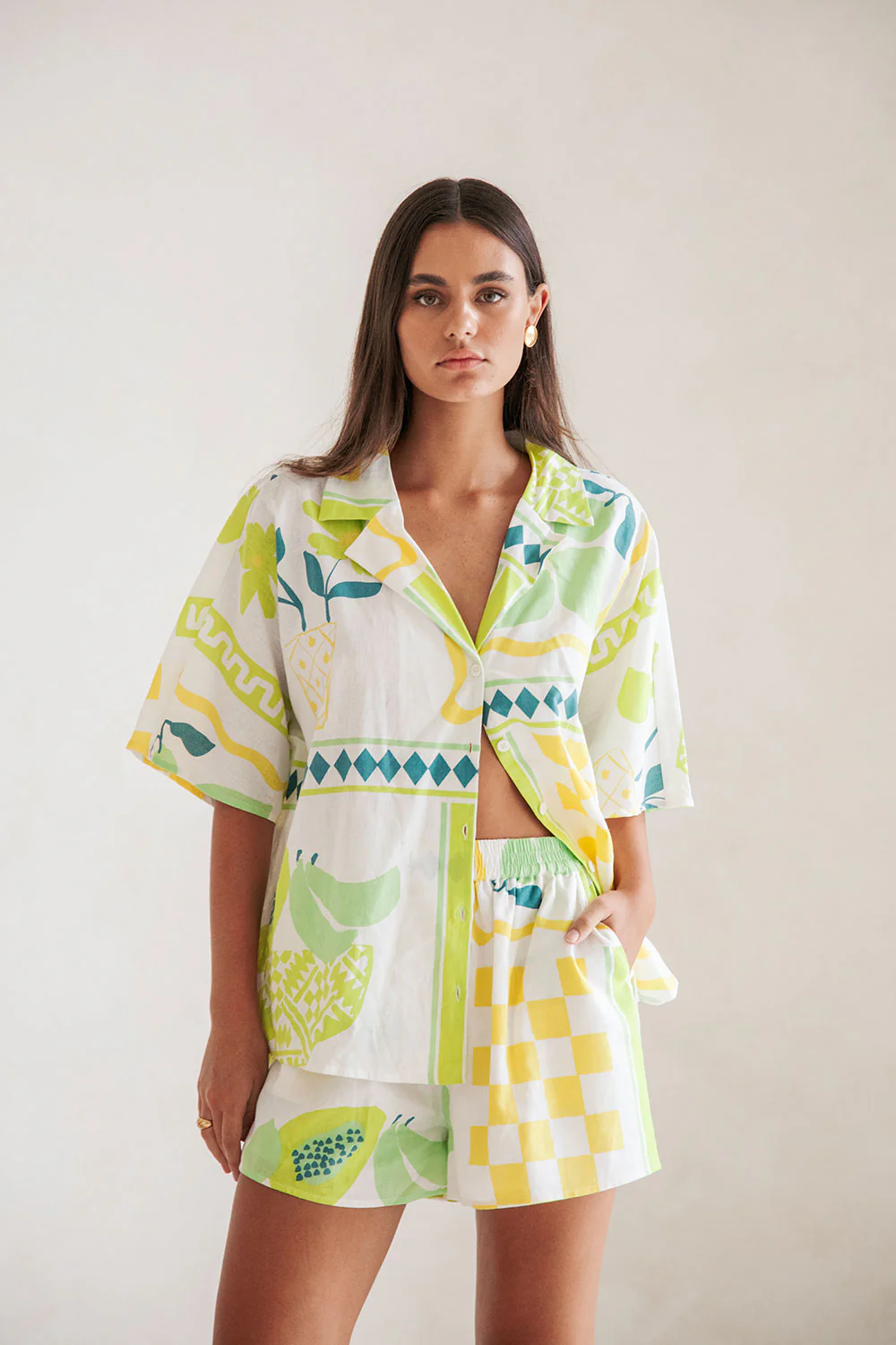 SAMPLE-Seona Top - Prego Verde - Image 4