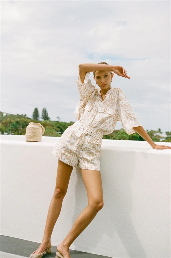 SAMPLE-Sicily Linen Top - Image 8