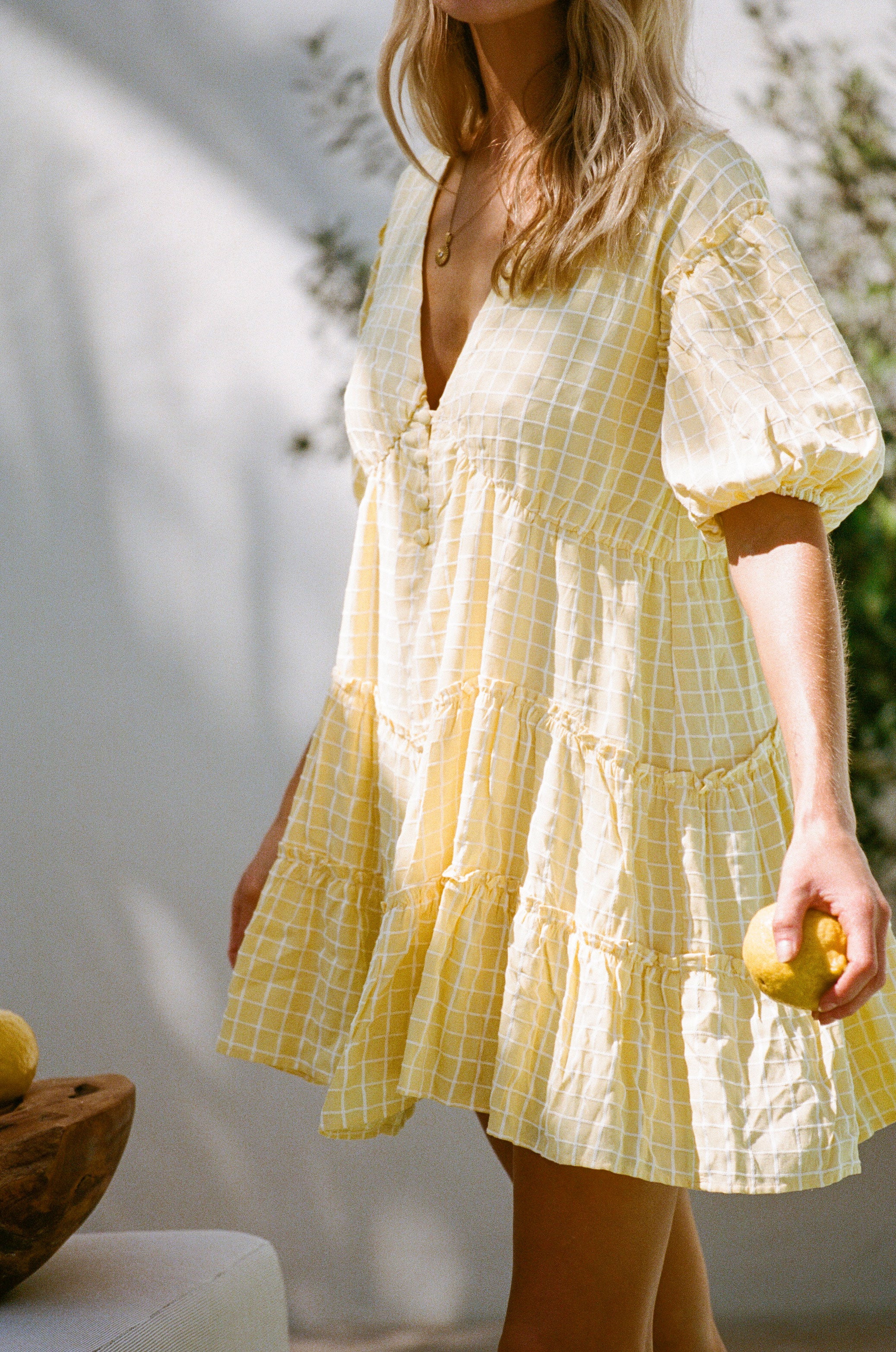SAMPLE-Tarelle Dress - Buttercup - Image 3
