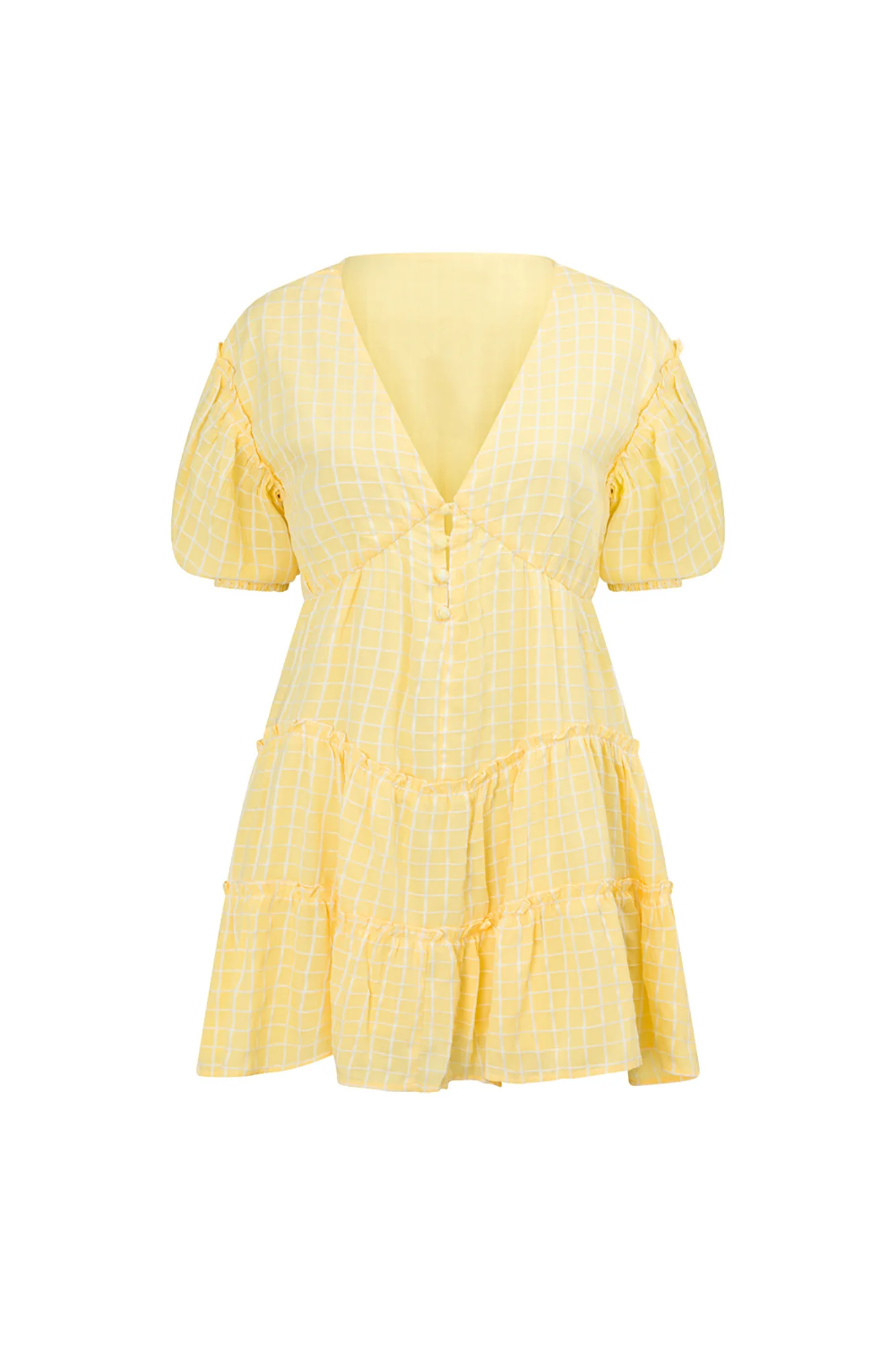 SAMPLE-Tarelle Dress - Buttercup - Image 6