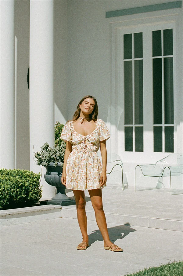 SAMPLE-Tarika Dress - Floral - Image 6