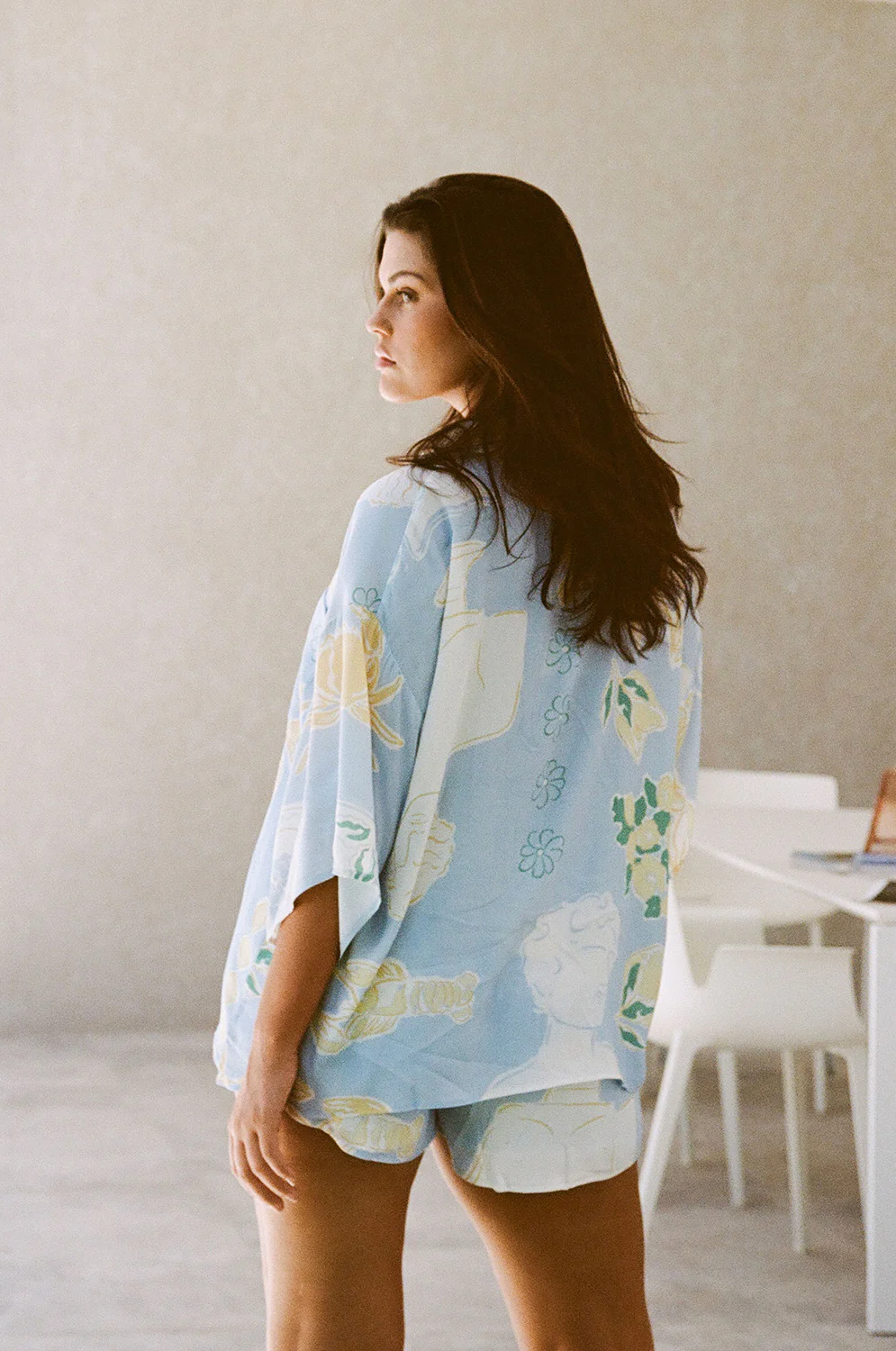 SAMPLE-Thessy Top - Ciao Blue - Image 4