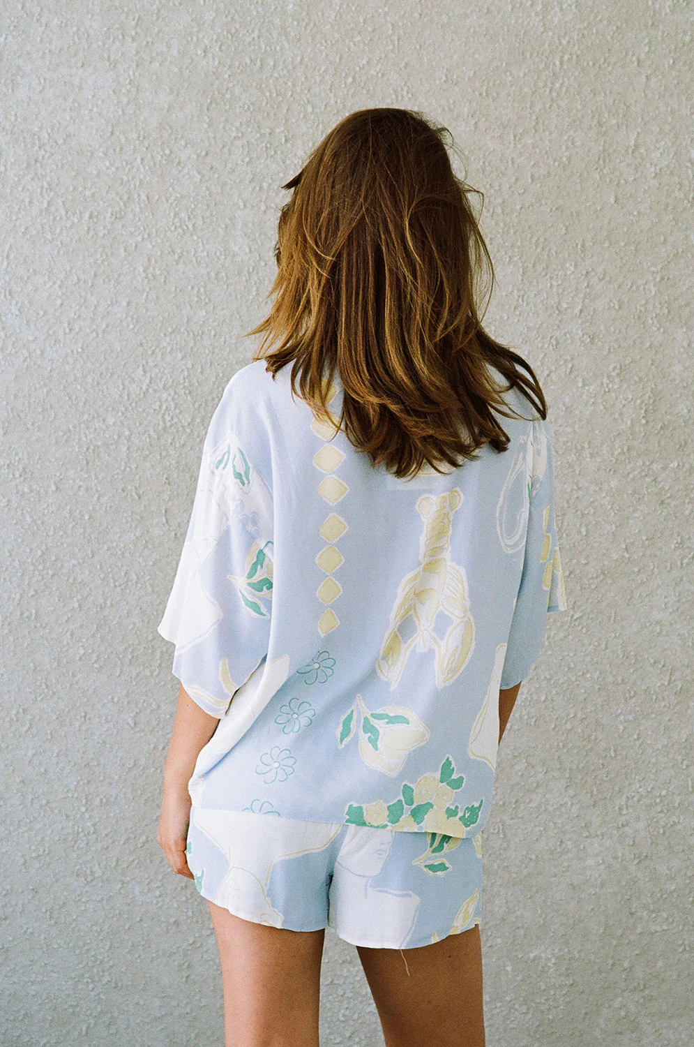 SAMPLE-Thessy Top - Ciao Blue - Image 7