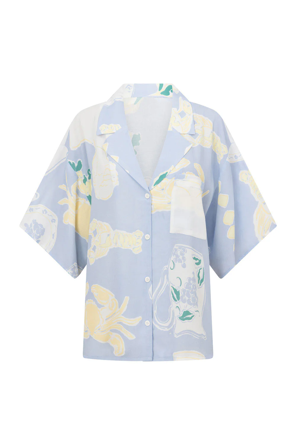 SAMPLE-Thessy Top - Ciao Blue - Image 9