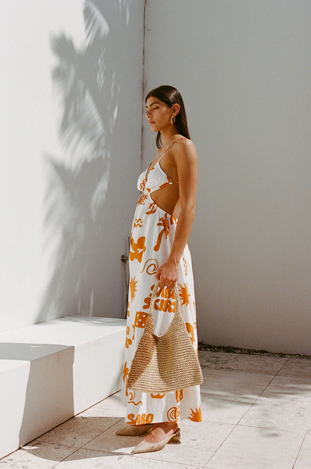 SAMPLE-Toulouse Maxi Dress - Objects Cream - Image 6