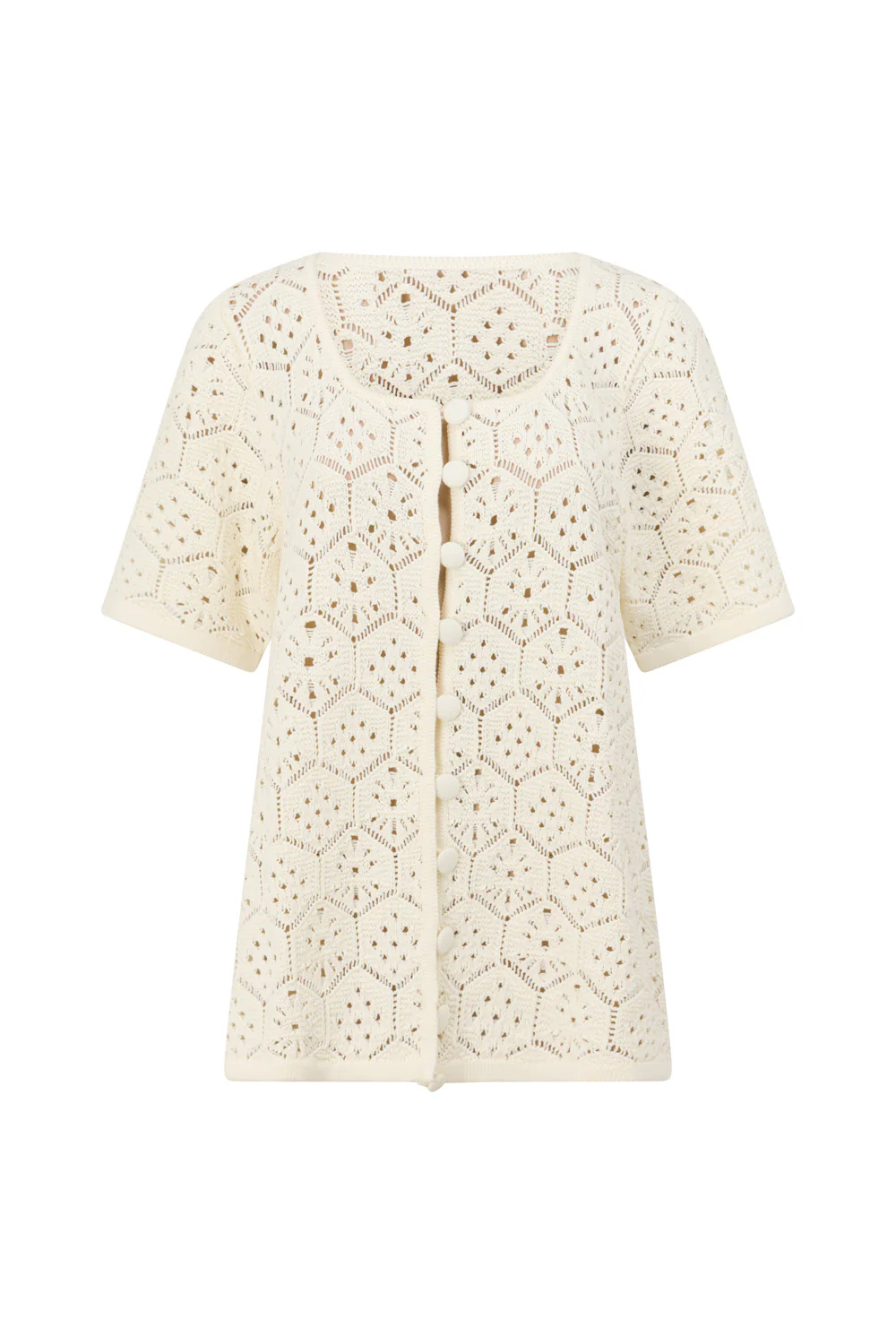 SAMPLE-Umiko Top - Cream - Image 7