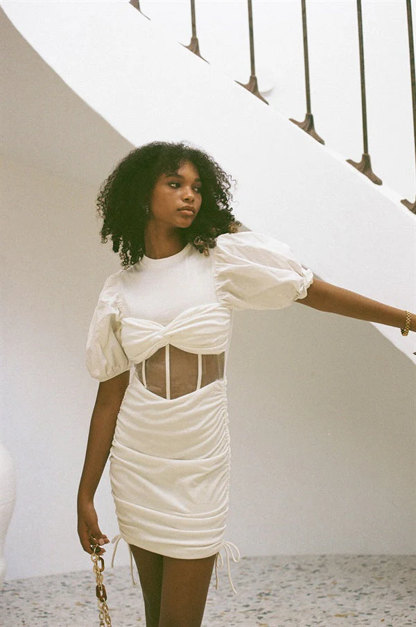 SAMPLE-Venezia Corset Dress - Image 3