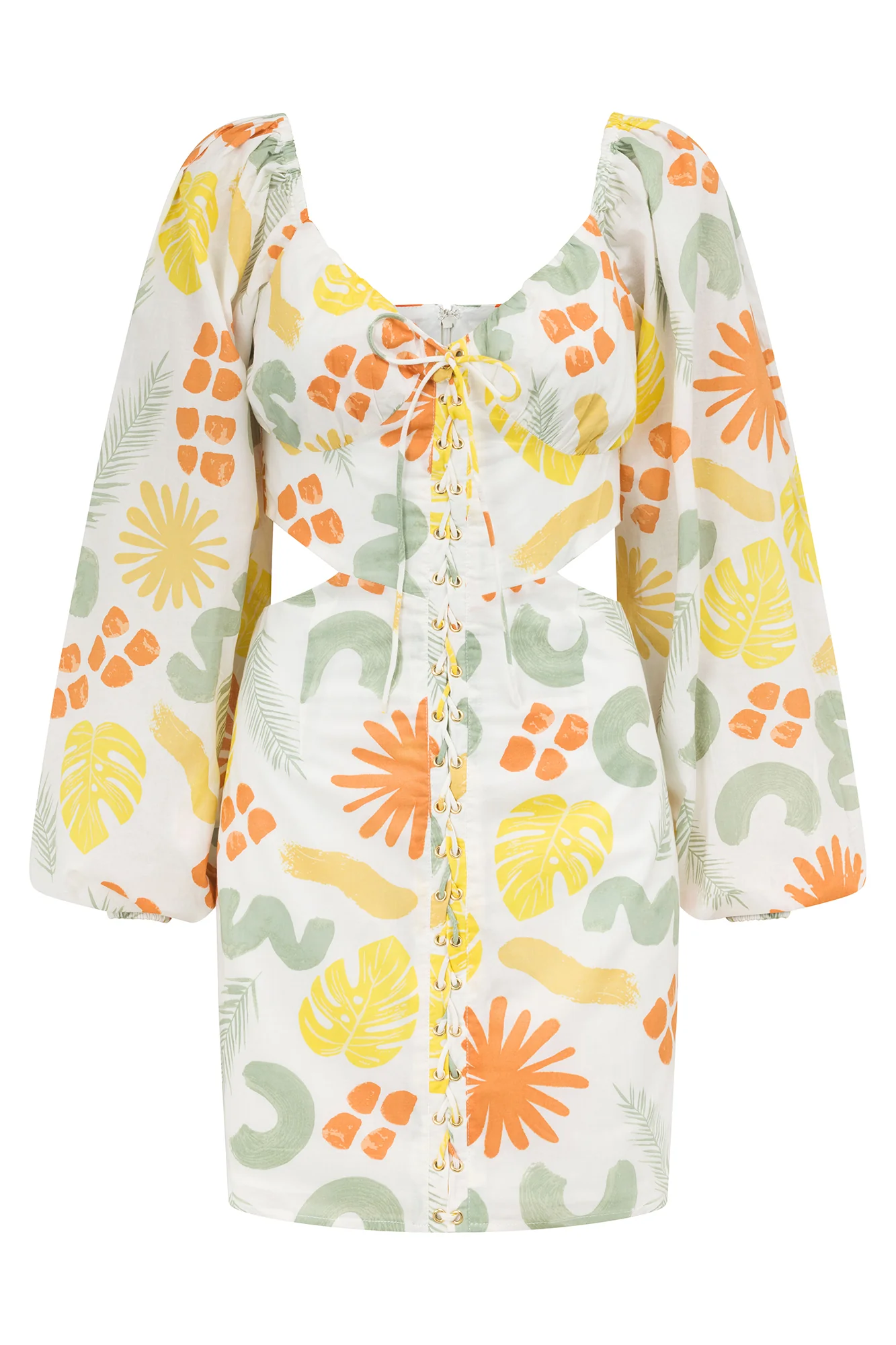 SAMPLE-Willa Dress - Desert Leaf - Image 5
