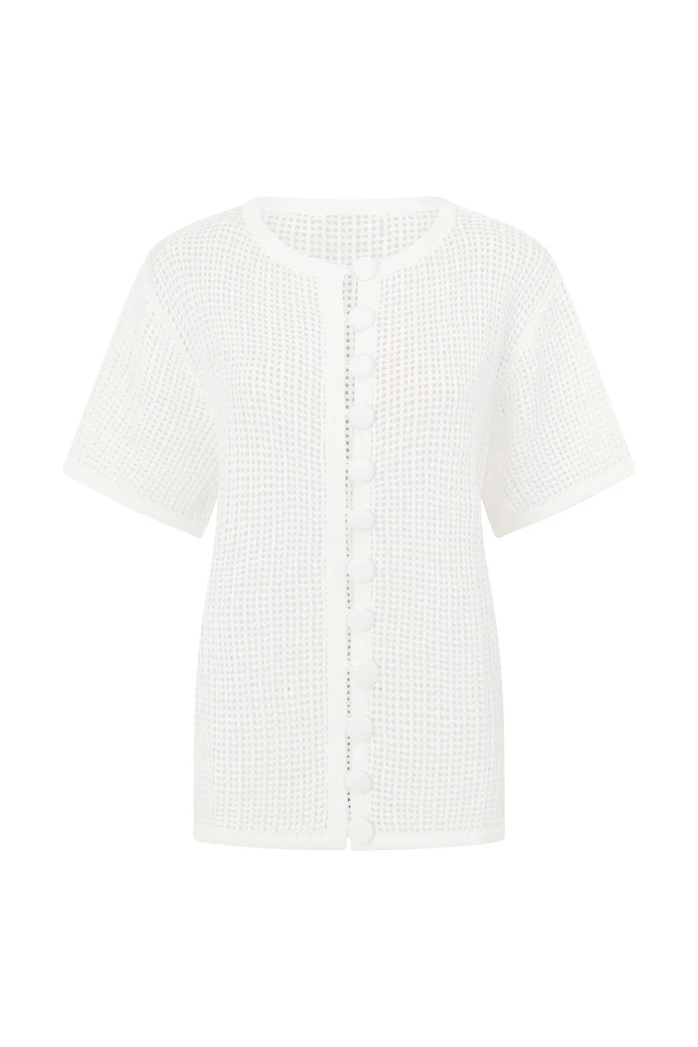 SAMPLE-Zayna Top - Cream - Image 8