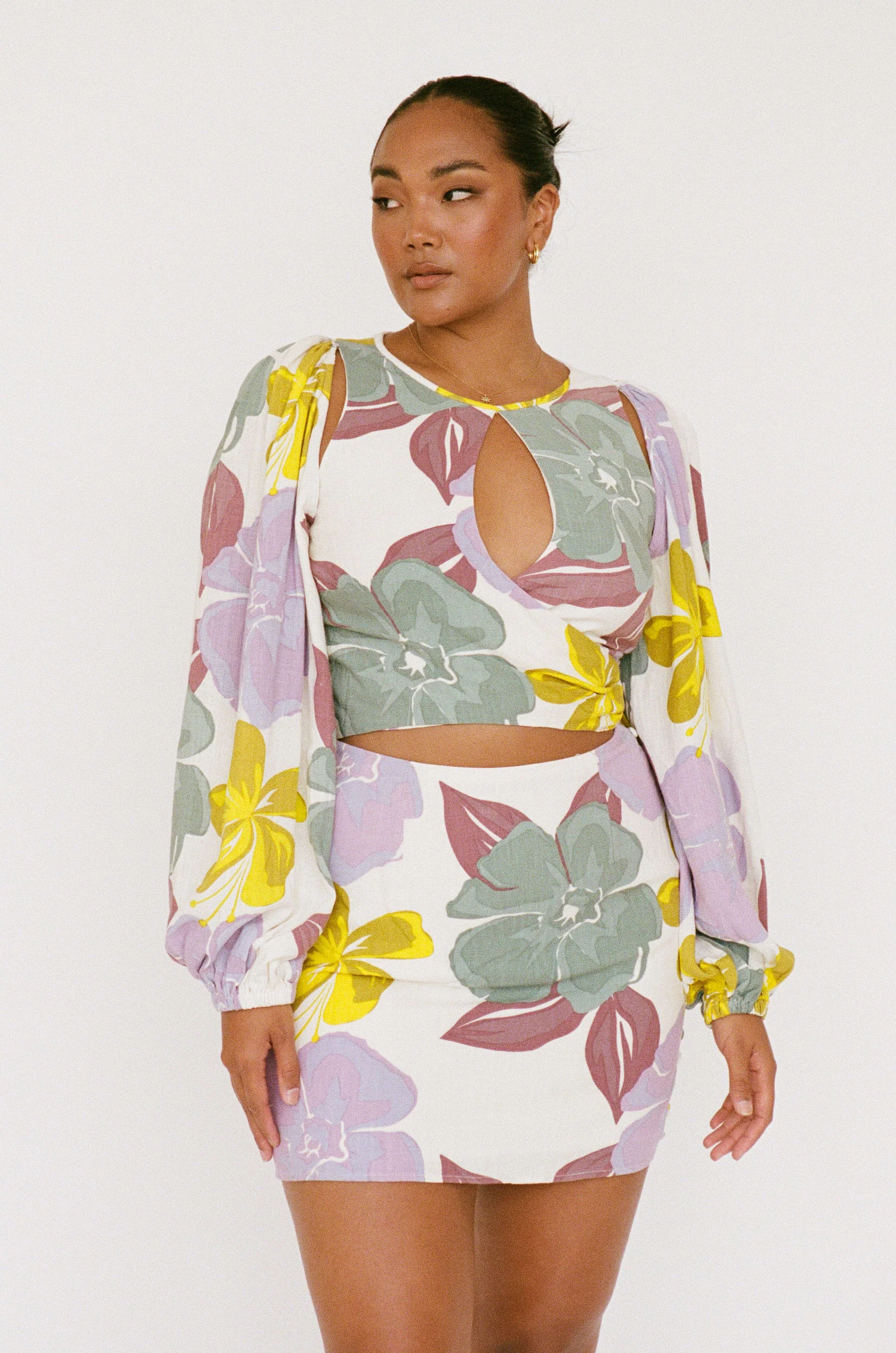 SAMPLE-Zelle Keyhole Dress - Image 8