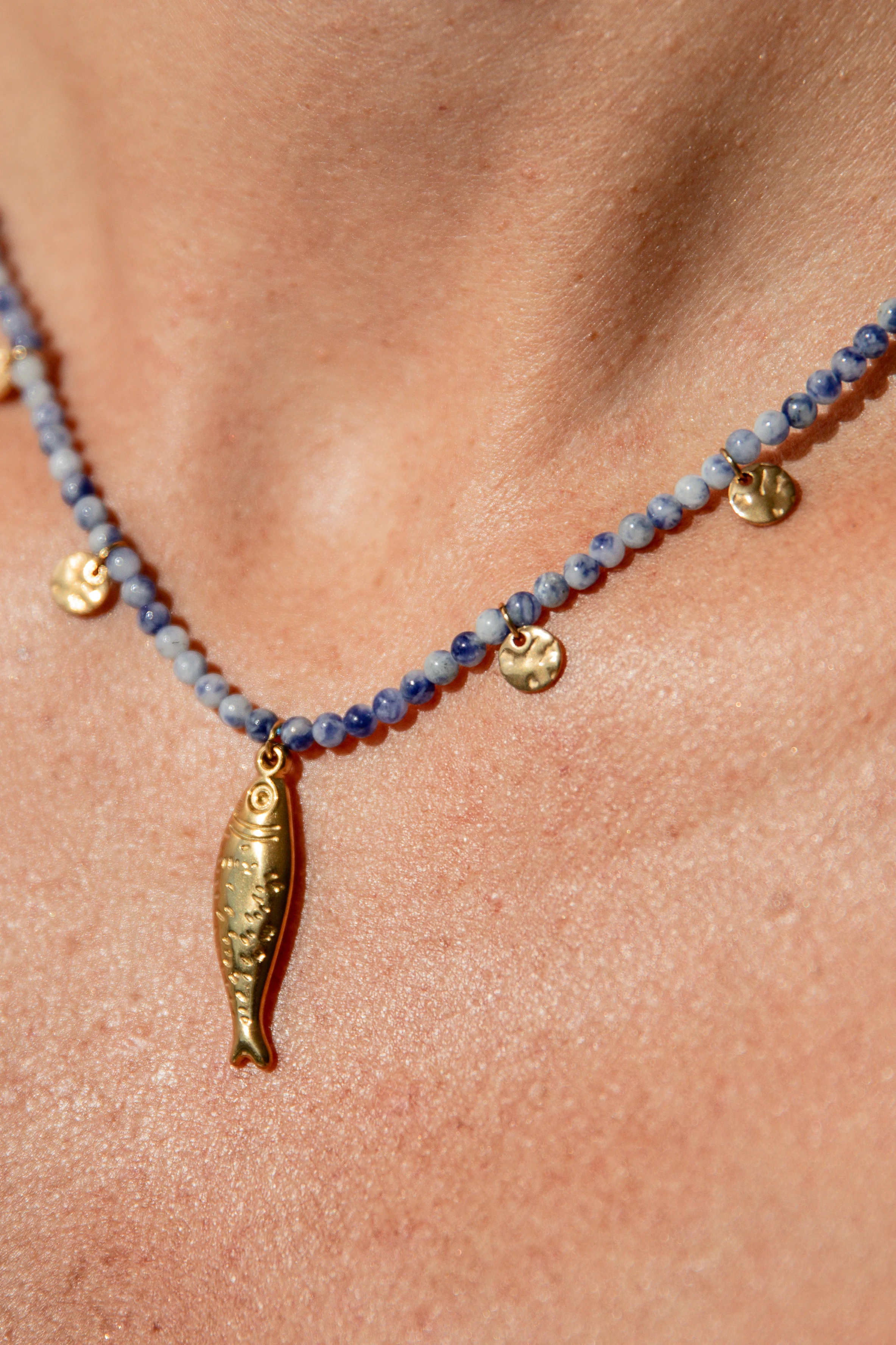 Sardinia Beaded Necklace - Image 3