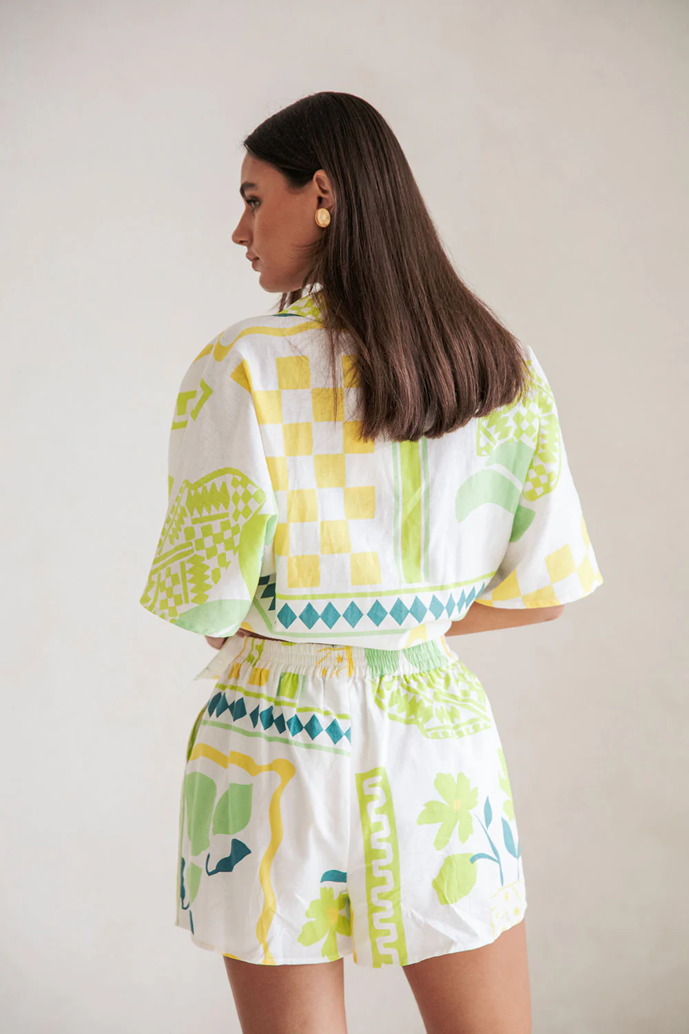 Seona Shorts - Prego Verde - Image 5