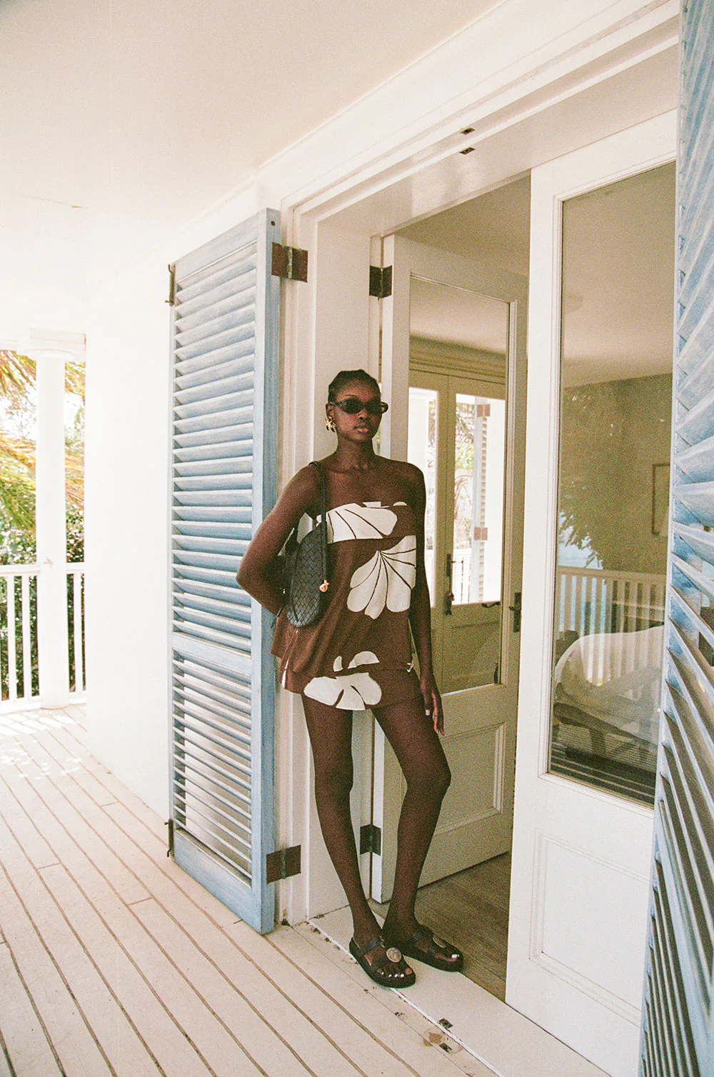 Simone Top - Galene Brown - Image 2
