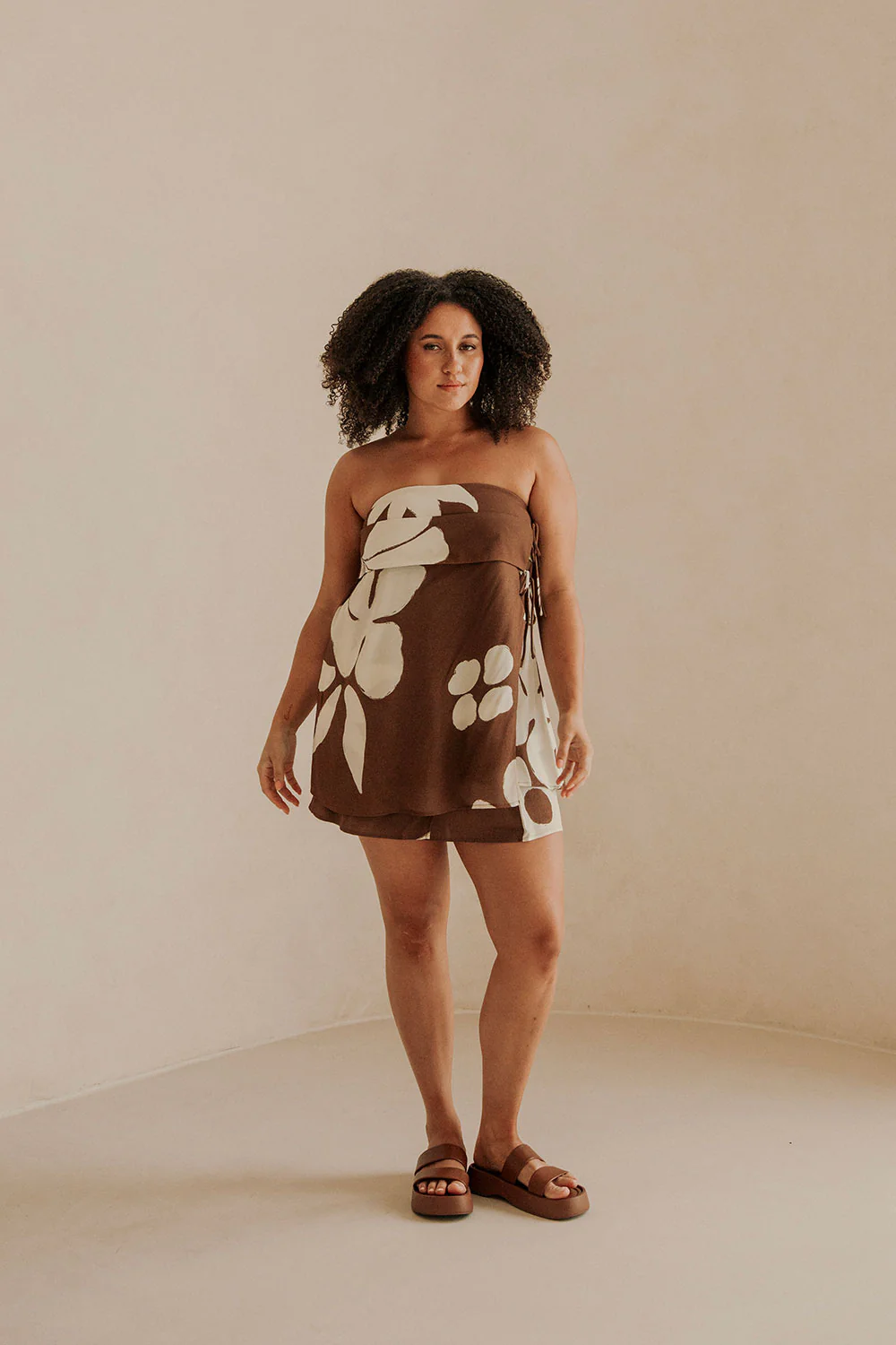 Simone Top - Galene Brown - Image 6