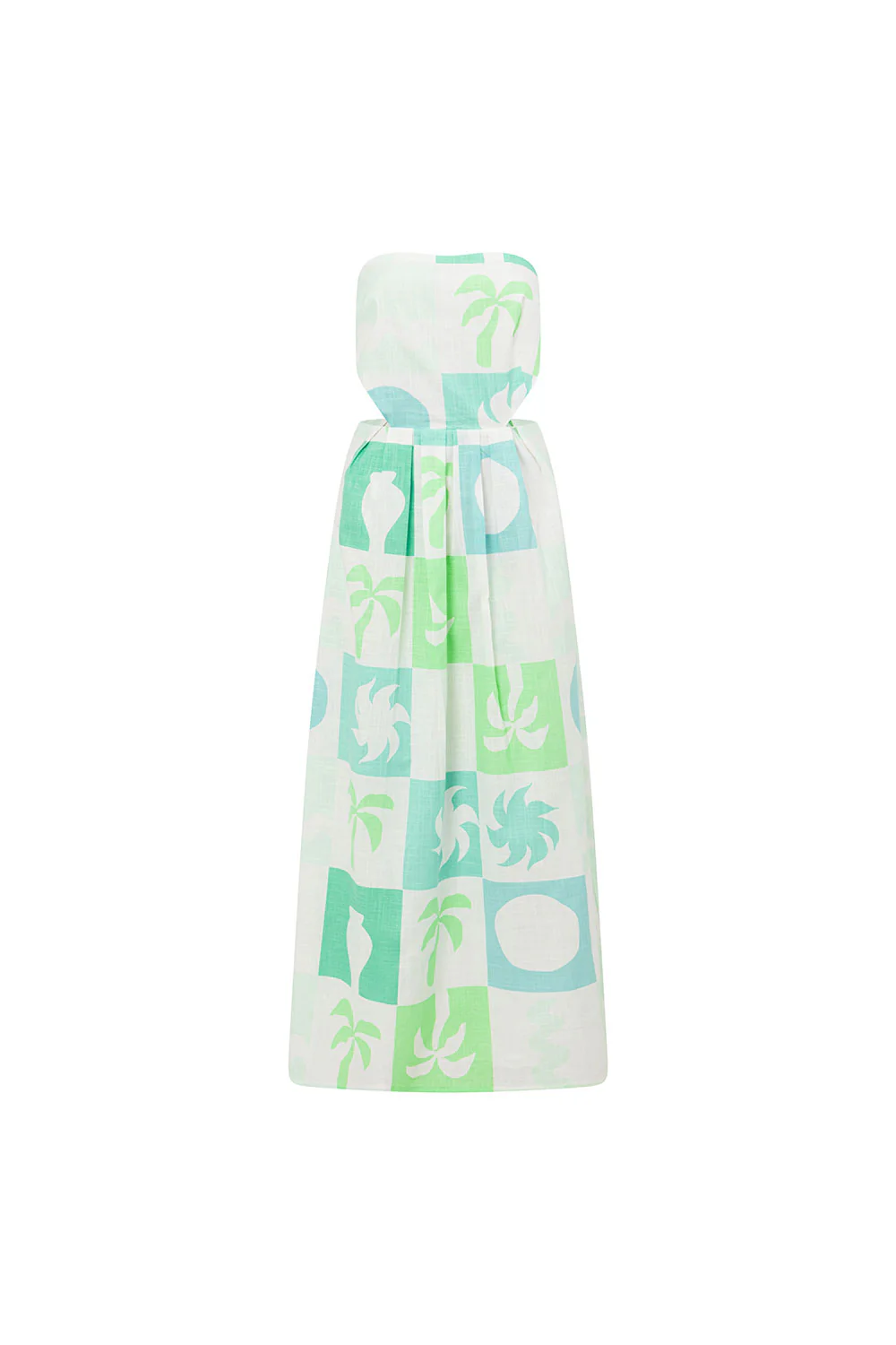 Talullah Midi Dress - Palm Tile Breeze - Image 6