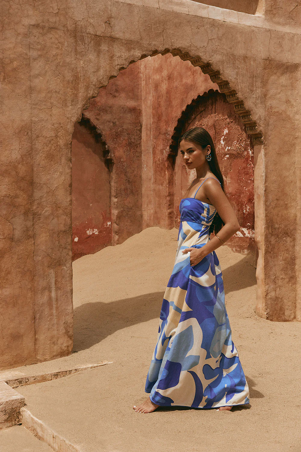 Tasmin Dress - Valley Blue - Image 4