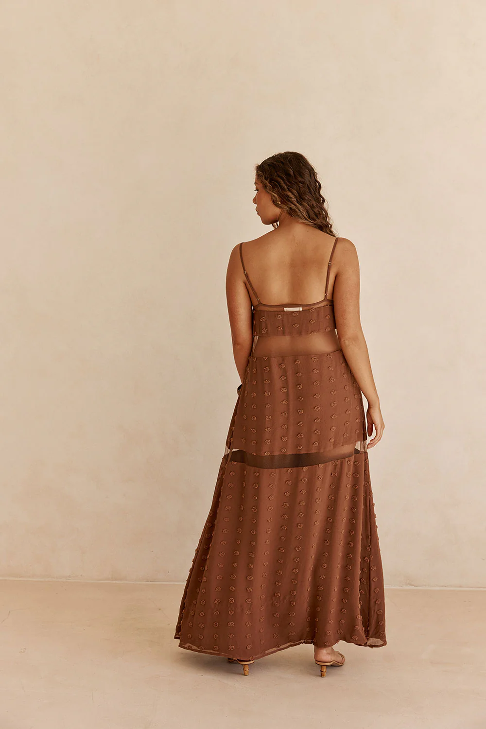 Tassia Dress - Tan - Image 6