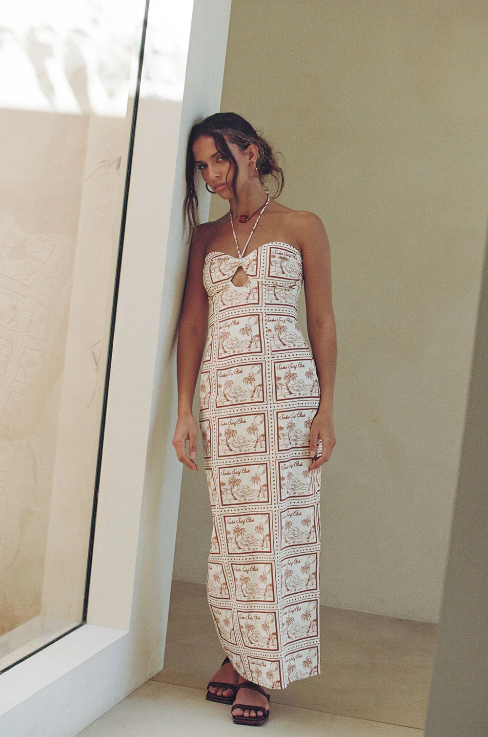 Taylee Midi Dress - Sabo Postcard - Image 3