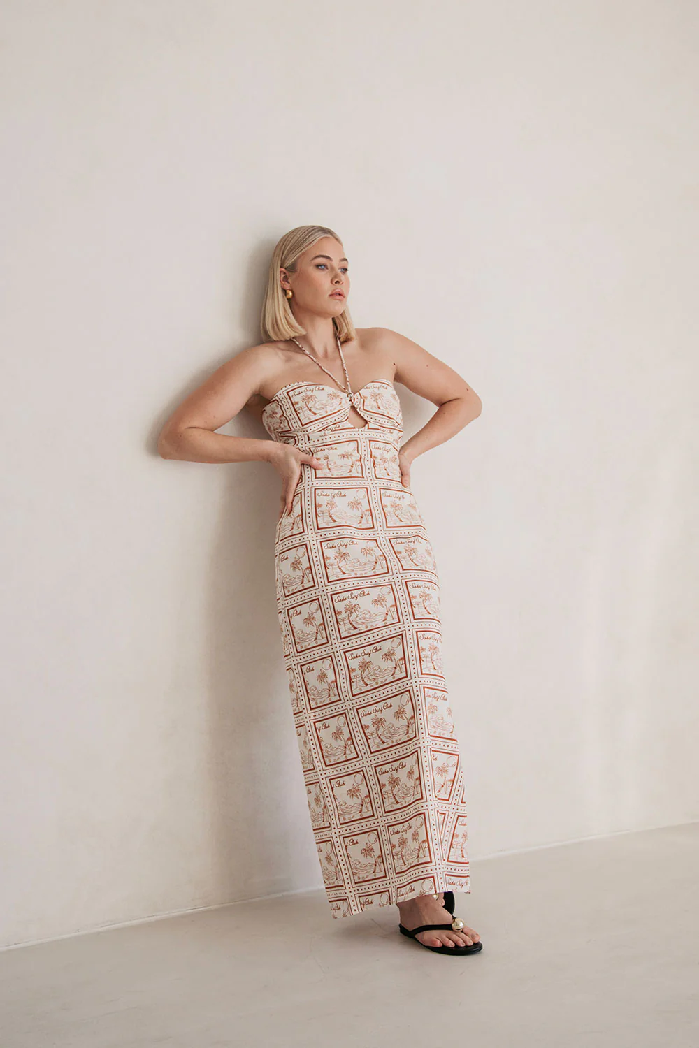 Taylee Midi Dress - Sabo Postcard - Image 6